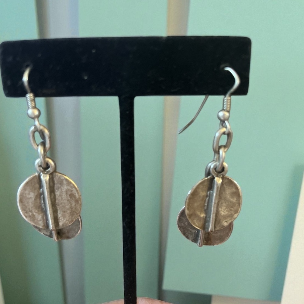 Beautiful Vintage Silver Dangle Earrings